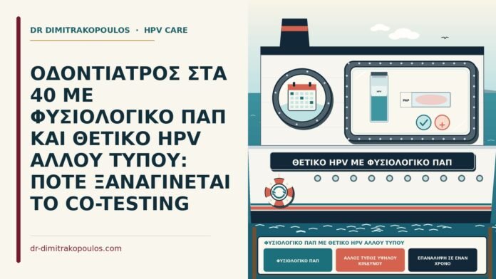 φυσιολογικό Παπ με θετικό HPV άλλου τύπου