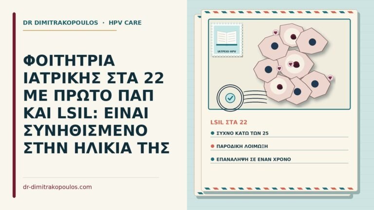 LSIL σε νεαρή γυναίκα