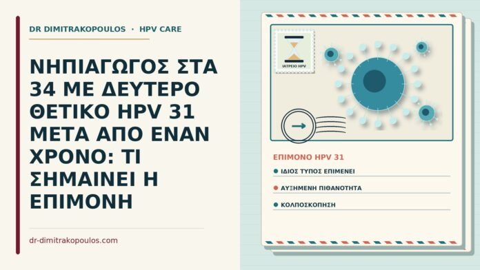 επίμονο HPV 31 μετά από έναν χρόνο