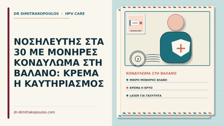μονήρες κονδύλωμα στη βάλανο