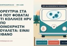 μετάδοση HPV από κοινόχρηστη τουαλέτα