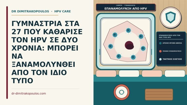 επαναμόλυνση από τον ίδιο τύπο HPV