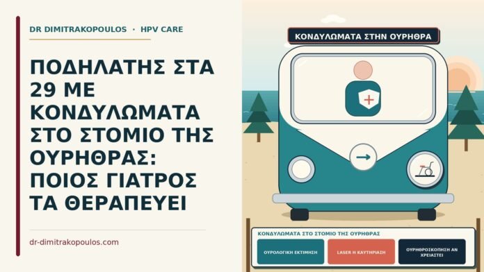 κονδυλώματα στο στόμιο της ουρήθρας