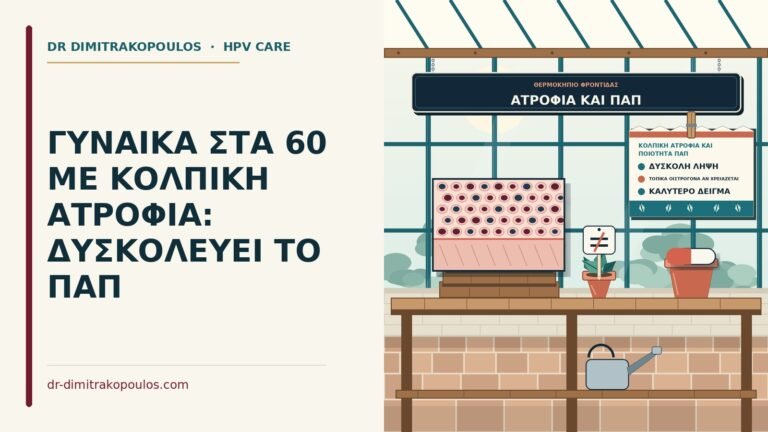 κολπική ατροφία και ποιότητα Παπ