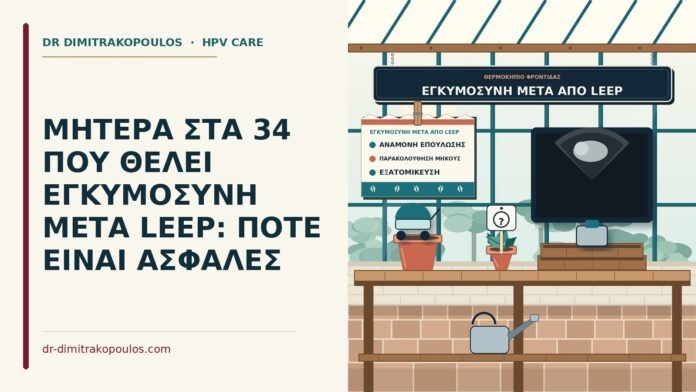 εγκυμοσύνη μετά από LEEP