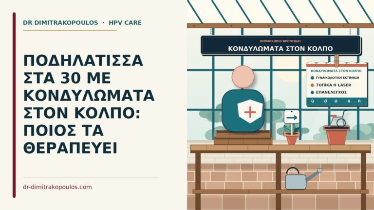 κονδυλώματα στον κόλπο