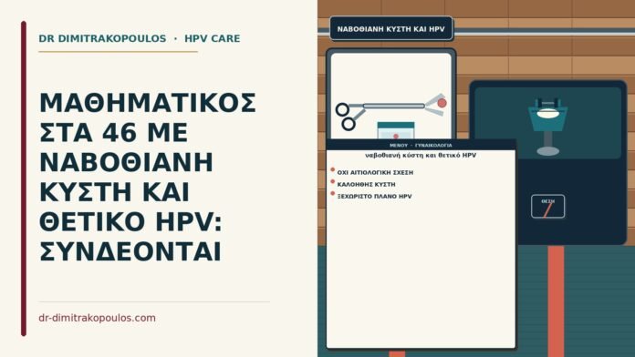 ναβοθιανή κύστη και θετικό HPV