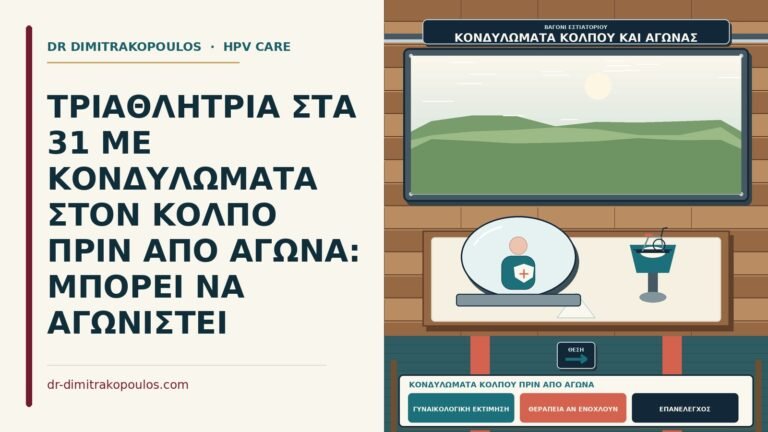 κονδυλώματα κόλπου πριν από αγώνα