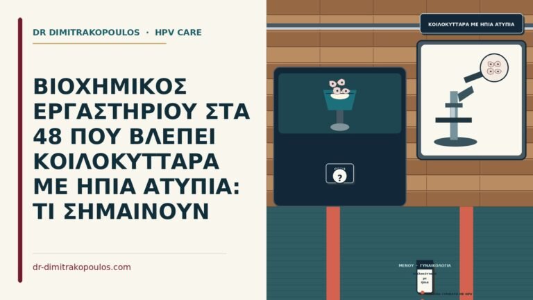 κοιλοκύτταρα με ήπια ατυπία