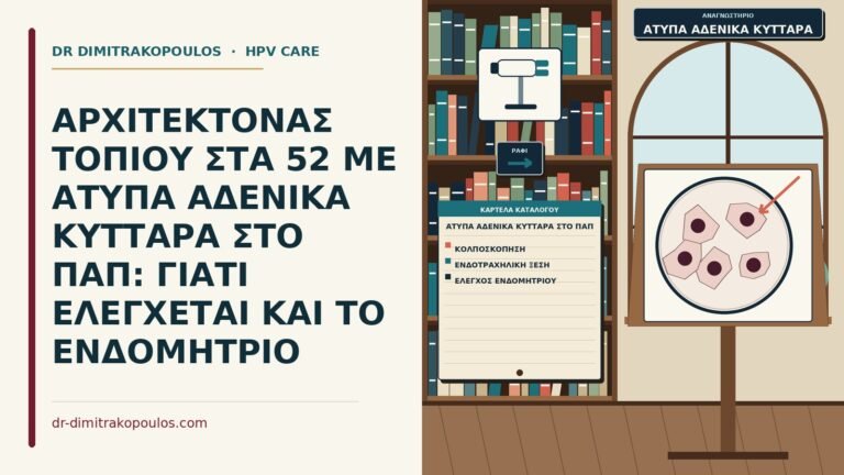 άτυπα αδενικά κύτταρα στο Παπ