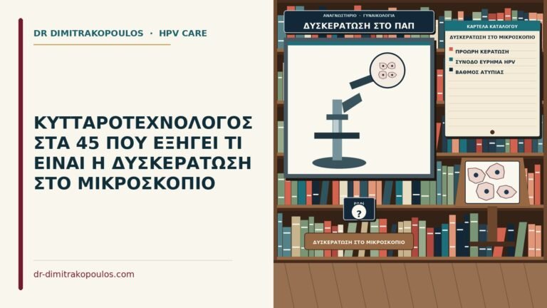 δυσκεράτωση στο μικροσκόπιο