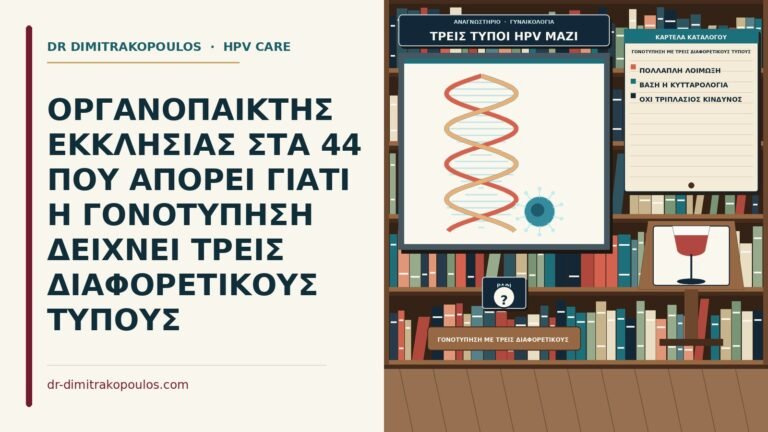 γονοτύπηση με τρεις διαφορετικούς τύπους