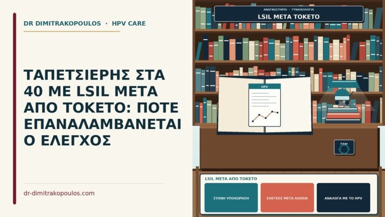 LSIL μετά από τοκετό
