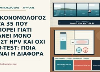 πρωτογενής έλεγχος HPV αντί για co-test