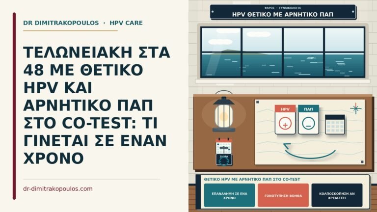 θετικό HPV με αρνητικό Παπ στο co-test