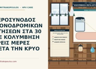 ΑΕΡΟΣΥΝΟΔΟΣ ΧΙΟΝΟΔΡΟΜΙΚΩΝ ΠΤΗΣΕΩΝ ΣΤΑ 30 ΜΕ ΚΟΛΥΜΒΗΣΗ ΤΡΕΙΣ ΜΕΡΕΣ ΜΕΤΑ ΤΗΝ ΚΡΥΟ κολύμβηση λίγες μέρες μετά την κρυοθεραπεία