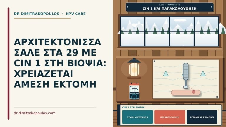 CIN 1 στη βιοψία