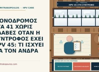 θετικό HPV 45 στη σύντροφο