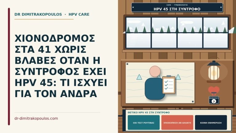 θετικό HPV 45 στη σύντροφο