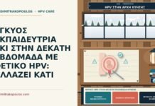 ΕΓΚΥΟΣ ΕΚΠΑΙΔΕΥΤΡΙΑ ΣΚΙ ΣΤΗΝ ΔΕΚΑΤΗ ΕΒΔΟΜΑΔΑ ΜΕ ΘΕΤΙΚΟ HPV: ΑΛΛΑΖΕΙ ΚΑΤΙ θετικό HPV στην δέκατη εβδομάδα κύησης