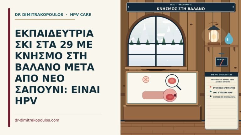 κνησμός στη βάλανο μετά από νέο σαπούνι