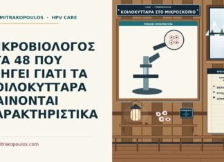 ΜΙΚΡΟΒΙΟΛΟΓΟΣ ΣΤΑ 48 ΠΟΥ ΕΞΗΓΕΙ ΓΙΑΤΙ ΤΑ ΚΟΙΛΟΚΥΤΤΑΡΑ ΦΑΙΝΟΝΤΑΙ ΧΑΡΑΚΤΗΡΙΣΤΙΚΑ χαρακτηριστική εικόνα κοιλοκυττάρων
