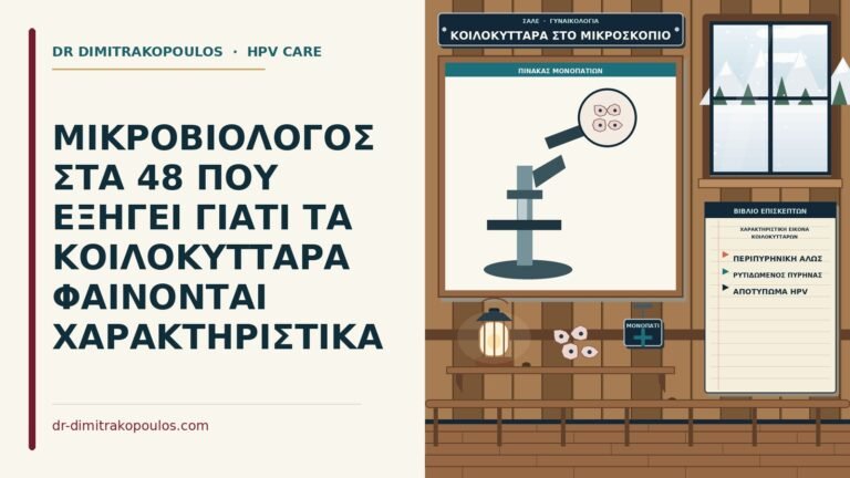 χαρακτηριστική εικόνα κοιλοκυττάρων