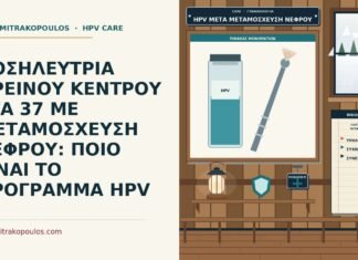 ΝΟΣΗΛΕΥΤΡΙΑ ΟΡΕΙΝΟΥ ΚΕΝΤΡΟΥ ΣΤΑ 37 ΜΕ ΜΕΤΑΜΟΣΧΕΥΣΗ ΝΕΦΡΟΥ: ΠΟΙΟ ΕΙΝΑΙ ΤΟ ΠΡΟΓΡΑΜΜΑ HPV έλεγχος HPV μετά από μεταμόσχευση νεφρού