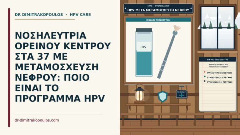έλεγχος HPV μετά από μεταμόσχευση νεφρού
