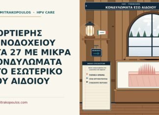 ΠΟΡΤΙΕΡΗΣ ΞΕΝΟΔΟΧΕΙΟΥ ΣΤΑ 27 ΜΕ ΜΙΚΡΑ ΚΟΝΔΥΛΩΜΑΤΑ ΣΤΟ ΕΣΩΤΕΡΙΚΟ ΤΟΥ ΑΙΔΟΙΟΥ μικρά κονδυλώματα στο εσωτερικό του αιδοίου