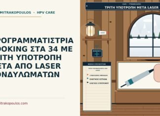 ΠΡΟΓΡΑΜΜΑΤΙΣΤΡΙΑ BOOKING ΣΤΑ 34 ΜΕ ΤΡΙΤΗ ΥΠΟΤΡΟΠΗ ΜΕΤΑ ΑΠΟ LASER ΚΟΝΔΥΛΩΜΑΤΩΝ τρίτη υποτροπή μετά από laser