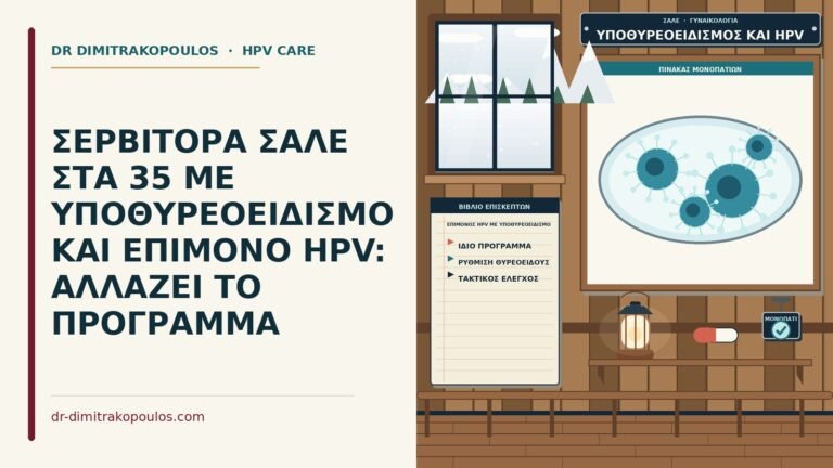 επίμονος HPV με υποθυρεοειδισμό