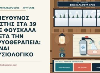 ΥΠΕΥΘΥΝΟΣ ΠΙΣΤΗΣ ΣΤΑ 39 ΜΕ ΦΟΥΣΚΑΛΑ ΜΕΤΑ ΤΗΝ ΚΡΥΟΘΕΡΑΠΕΙΑ: ΕΙΝΑΙ ΦΥΣΙΟΛΟΓΙΚΟ φουσκάλα μετά την κρυοθεραπεία
