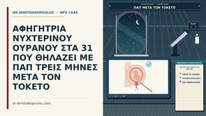 Παπ μετά τον τοκετό στον θηλασμό