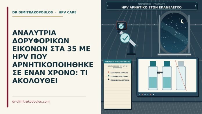 αρνητικοποίηση του HPV σε έναν χρόνο