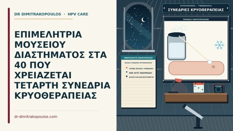 πολλές συνεδρίες κρυοθεραπείας