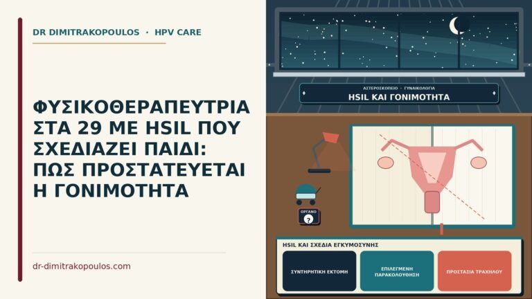 HSIL και σχέδια εγκυμοσύνης