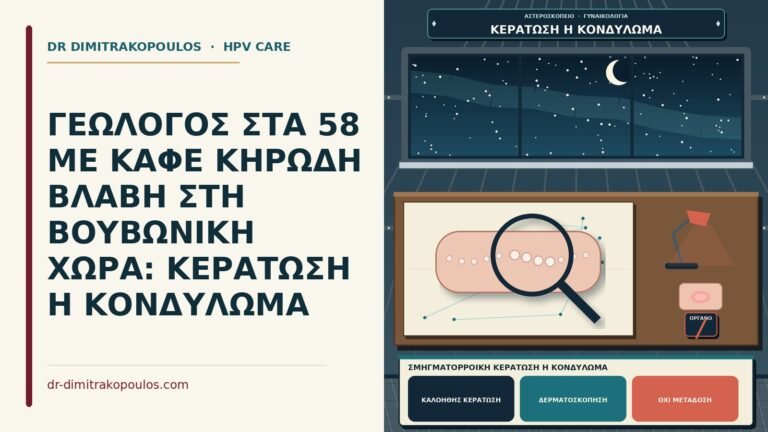 σμηγματορροϊκή κεράτωση ή κονδύλωμα