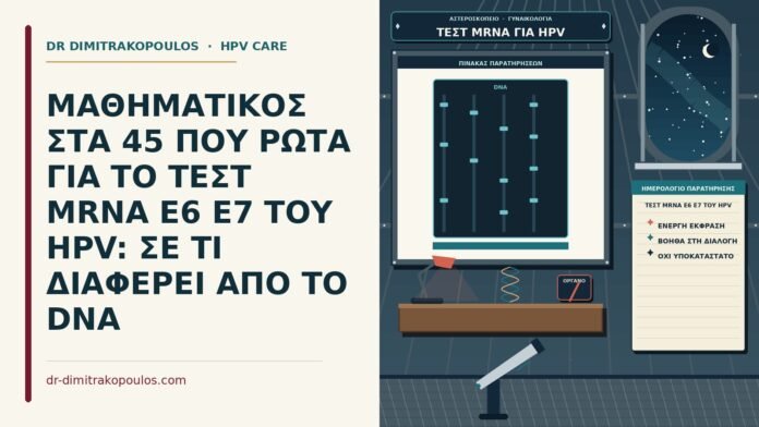 τεστ mRNA E6 E7 του HPV
