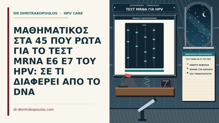 τεστ mRNA E6 E7 του HPV