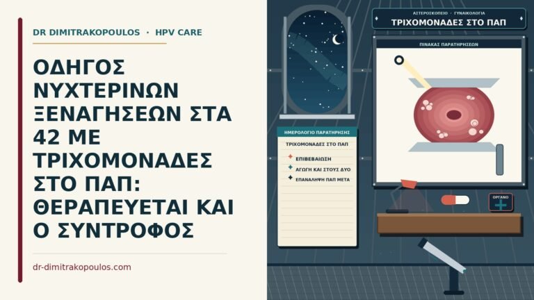 τριχομονάδες στο Παπ