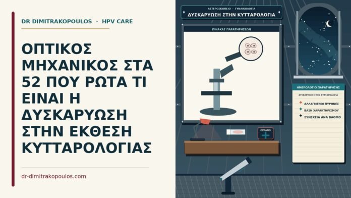 δυσκαρύωση στην κυτταρολογία