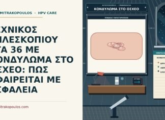 κονδύλωμα στο όσχεο