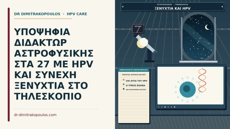 ξενύχτια, κούραση και HPV