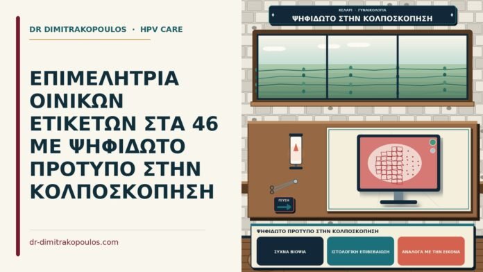 ψηφιδωτό πρότυπο στην κολποσκόπηση