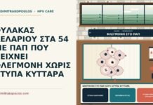 φλεγμονή στο Παπ χωρίς άτυπα κύτταρα