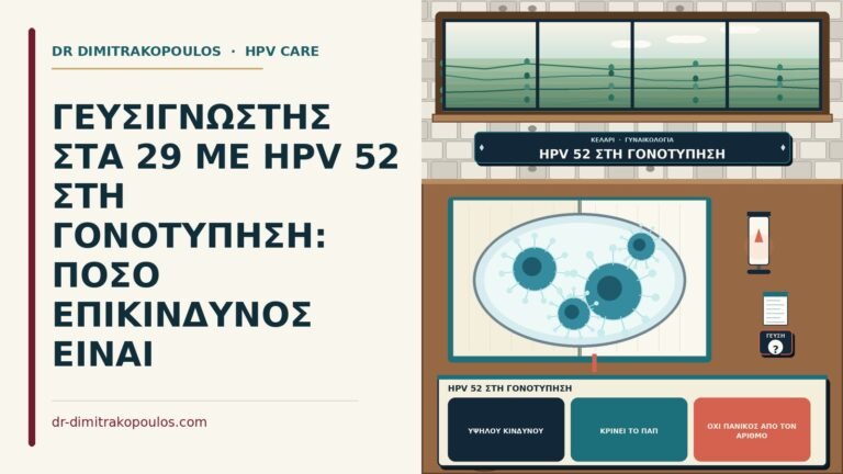 HPV 52 στη γονοτύπηση