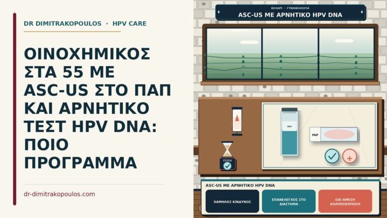 ASC-US με αρνητικό HPV DNA