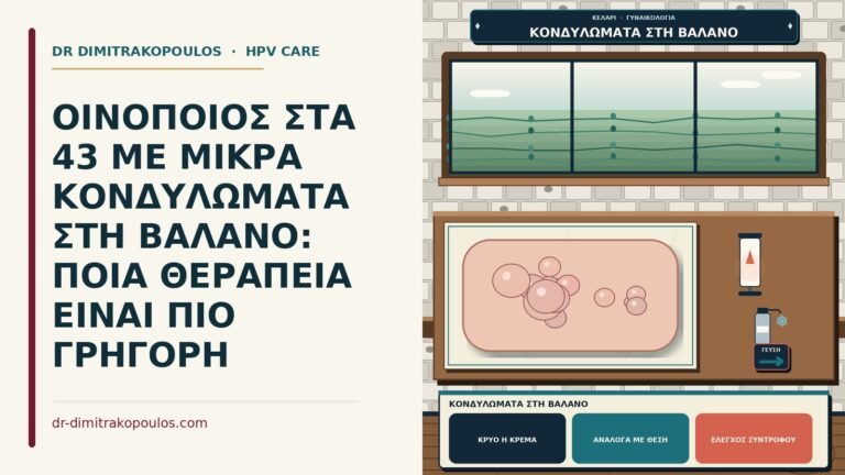 κονδυλώματα στη βάλανο