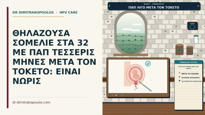ΘΗΛΑΖΟΥΣΑ ΣΟΜΕΛΙΕ ΣΤΑ 32 ΜΕ ΠΑΠ ΤΕΣΣΕΡΙΣ ΜΗΝΕΣ ΜΕΤΑ ΤΟΝ ΤΟΚΕΤΟ: ΕΙΝΑΙ ΝΩΡΙΣ Παπ λίγους μήνες μετά τον τοκετό